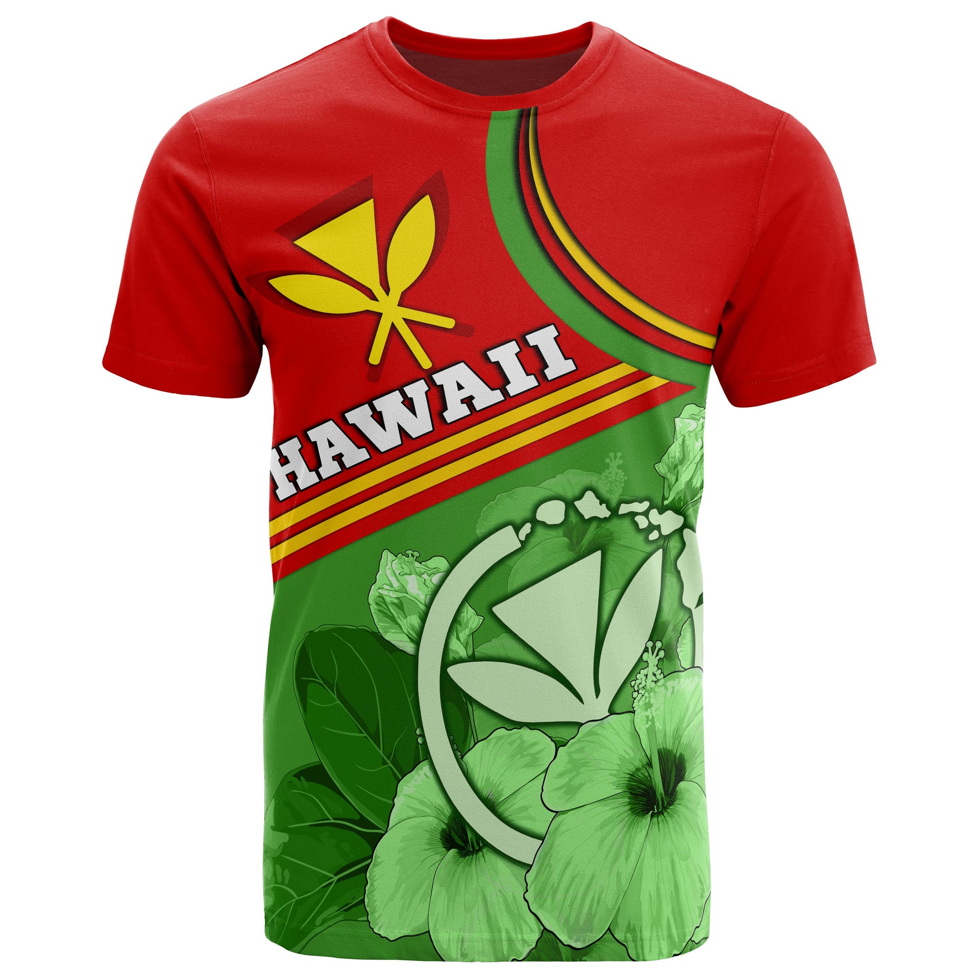 Hawaii Polynesian T Shirt Hawaii Kanaka Maoli Unisex Green - Polynesian Pride