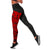 American Samoa Leggings - Polynesian Lizard Red - Polynesian Pride