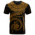 New Caledonia Polynesian T Shirt New Caledonia Waves (Golden) Unisex Golden - Polynesian Pride