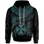 Wallis and Futuna Polynesian Hoodie Wallis and Futuna Waves (Turquoise) Unisex Turquoise - Polynesian Pride