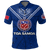 Custom Toa Samoa Rugby Polo Shirt Samoan Warrior Pride LT12 Blue - Polynesian Pride