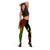 American Samoa Custom Personalised Legging - AS Seal Rocket Style (Reggae) - Polynesian Pride