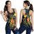 Nauru Polynesian Personalised Women's Racerback Tank - Legend of Nauru (Blue) Blue - Polynesian Pride