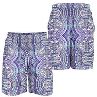 Polynesian Symmetry Gardient Violet Men's Short Men's Shorts Violet - Polynesian Pride