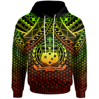 Polynesian Samoa Custom Hoodie Reggae Vintage Polynesian Patterns Unisex Reggae - Polynesian Pride