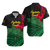 Vanuatu Espiritu Santo Hawaiian Shirt - Kava With Hibiscus - LT12 Unisex Black - Polynesian Pride