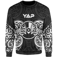 Yap Polynesian Sweater - Spirit Style White Unisex White - Polynesian Pride