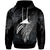 Tokelau Polynesian Hoodie Legend White Version Unisex Black - Polynesian Pride