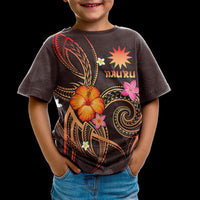 Nauru Polynesian T Shirt Legend of Nauru (Red) - Polynesian Pride