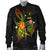 Niue Polynesian Men's Bomber Jacket - Legend of Niue (Reggae) - Polynesian Pride