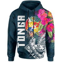 Tonga Hoodie Tonga Summer Vibes Unisex Blue - Polynesian Pride