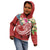 Marshall Islands Polynesian Hoodie Summer Plumeria (Red) - Polynesian Pride