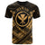 Hawaii T Shirt Gold Kanaka Maoli Polynesian Patterns Unisex Art - Polynesian Pride