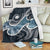 Nauru Polynesian Premium Blanket - Ocean Style White - Polynesian Pride