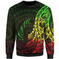 Federated States of Micronesia Sweatshirt - Polynesian Pattern Style Reggae Color Unisex Reggae - Polynesian Pride