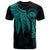 Polynesian Hawaii T shirt Polynesian Wings (Turquoise) Unisex Turquoise - Polynesian Pride