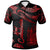 New Caledonia Polo Shirt Polynesian Tattoo Red Version Unisex Red - Polynesian Pride