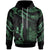 New Caledonia Hoodie Polynesian Tattoo Green Version Unisex Green - Polynesian Pride