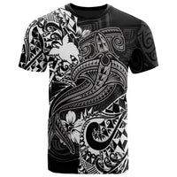 Papua New Guinea T Shirt White Shark Polynesian Tattoo Unisex Art - Polynesian Pride
