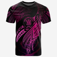 Niue Polynesian T Shirt Niue Legend Pink Version Unisex Pink - Polynesian Pride