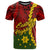 Papua New Guinea Eastern Highlands Province Polynesian T Shirt Tribal Wave Tattoo Unisex RED - Polynesian Pride