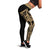 Polynesian Women's Leggings - Rising 3rd Black - Polynesian Pride