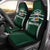 Takuilau College Tongan Patterns Car Seat Covers - LT12 Car Seat Covers Universal Fit Green - Polynesian Pride