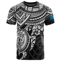 Yap Polynesian T Shirt White Turtle Unisex White - Polynesian Pride