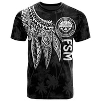 Federated States of Micronesia T Shirt Polynesian Wings (White) Unisex Art - Polynesian Pride