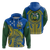 Solomon Islands Independence Anniversary 44th Years Hoodie LT12 Blue - Polynesian Pride