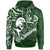 Hawaii Custom Hoodie Kapaa High School Polynesian Tribal Pattern LT10 Green - Polynesian Pride