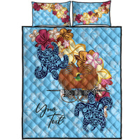Papua New Guinea Custom Personalised Quilt Bed Set - Tropical Style - Polynesian Pride