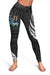 Fiji Rugby Bati Tapa Pattern Women Legging - LT2 Black - Polynesian Pride