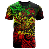 Chuuk T Shirt Reggae Shark Polynesian Tattoo Unisex Reggae - Polynesian Pride
