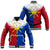 The Philippines Legend Baseball Jacket - LT12 Unisex Red - Polynesian Pride