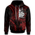 New Caledonia Custom Hoodie Red Turtle Unisex Red - Polynesian Pride