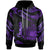 Samoa Hoodie Polynesian Tattoo Purple Version Unisex Purple - Polynesian Pride