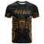 Tuvalu Polynesian T Shirt Tuvaluan Spirit Gold Unisex Gold - Polynesian Pride