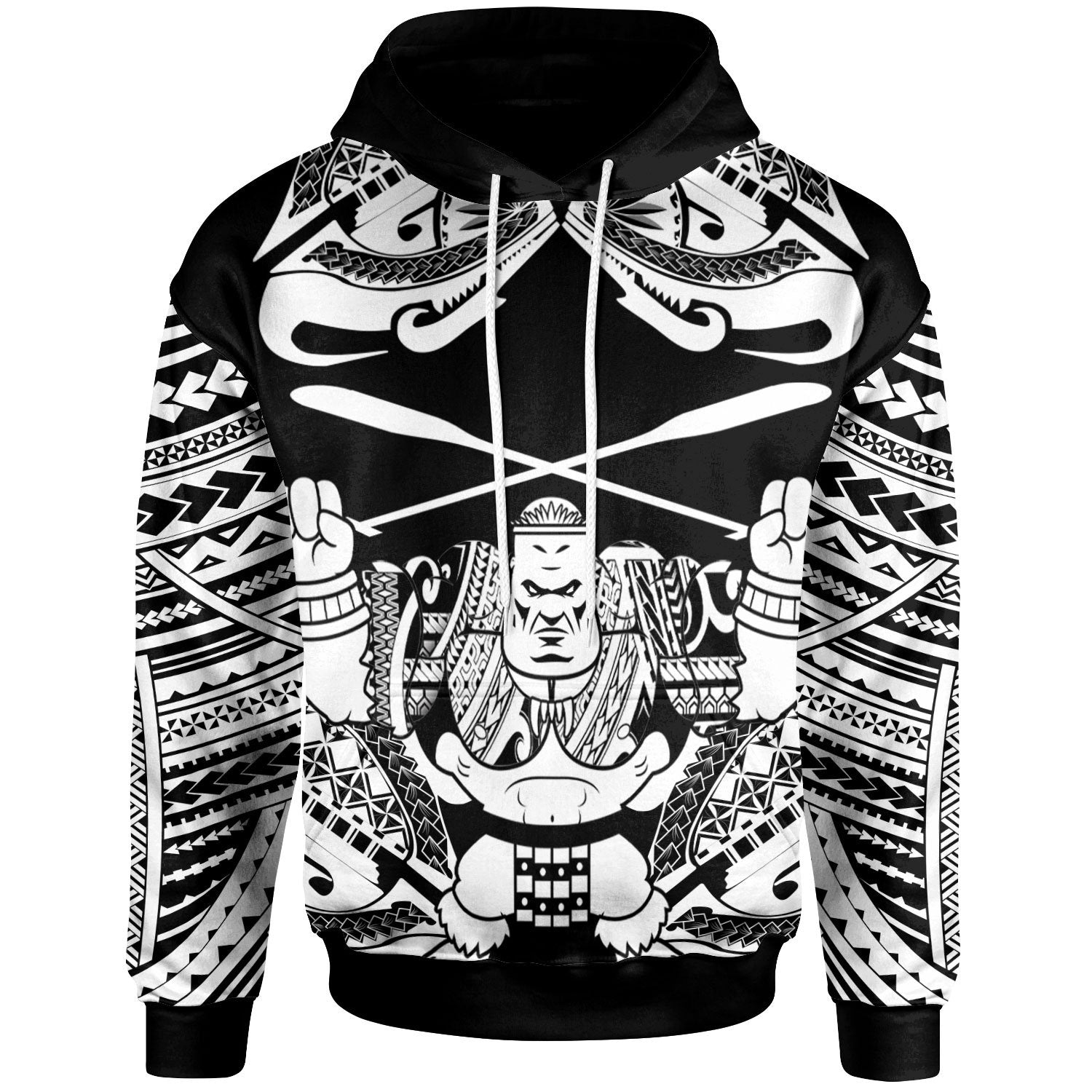 Wallis & Futuna Hoodies Go Boating Unisex Black - Polynesian Pride