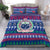 Samoa Christmas Bedding Set - Ugly Christmas - LT12 Blue - Polynesian Pride