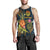 Polynesian Tahiti Personalised Men's Tank Top - Legend of Tahiti (Blue) - Polynesian Pride