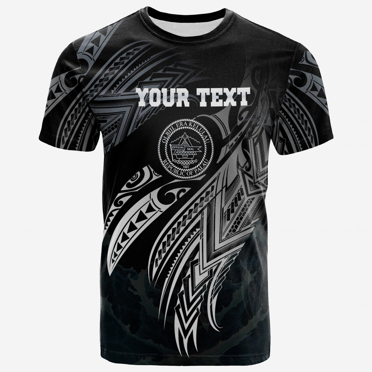 Palau Polynesian Custom T Shirt Chuuk Legend White Version Unisex White - Polynesian Pride