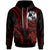 Tonga Custom Hoodie Red Turtle Unisex Red - Polynesian Pride