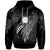 Nauru Polynesian Hoodie Legend White Version Unisex Black - Polynesian Pride