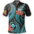 Polynesian Hawaii Polo Shirt Turquoise Plumeria Unisex Turquoise - Polynesian Pride