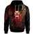 Wallis and Futuna Polynesian Hoodie Legend Red Version Unisex Black - Polynesian Pride