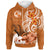 Tonga Hoodie Tongan Spirit Unisex Orange - Polynesian Pride