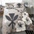 Hawaii Bedding Set - Vintage Luxury Floral Style Black - Polynesian Pride