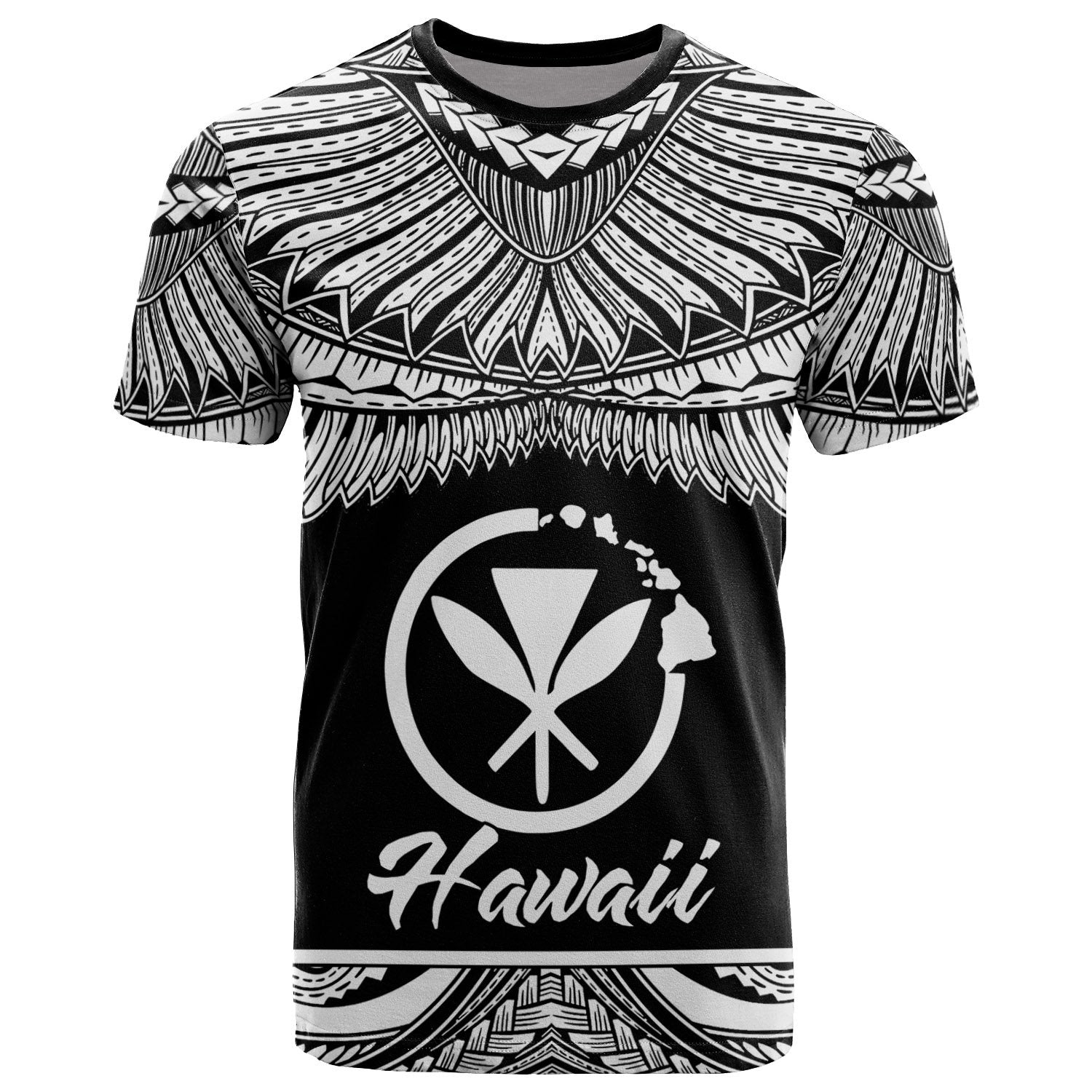 Hawaii Polynesian T Shirt Hawaii Pride White Version Unisex White - Polynesian Pride