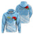 Custom Fiji Suva Rugby Hoodie Tapa Pattern LT12 Unisex Blue - Polynesian Pride